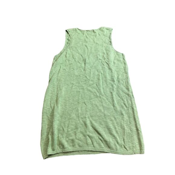 FREE PEOPLE BEACH GREEN COTTON / Linen Blend DRESS XL - Picture 5 of 8